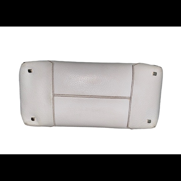 Salvatore Ferragamo Textured Leather Tote Bag white - Picture 8 of 8